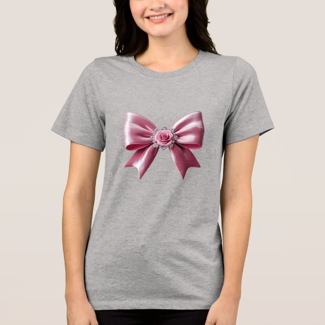 Coquette  Tri-Blend shirt (Front)