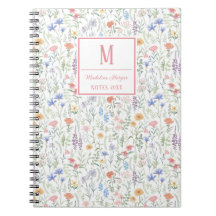 Coquette Wildflower Meadow Personalised Pink
