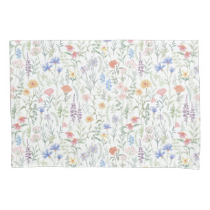 Coquette Wildflower Meadow Pillowcase