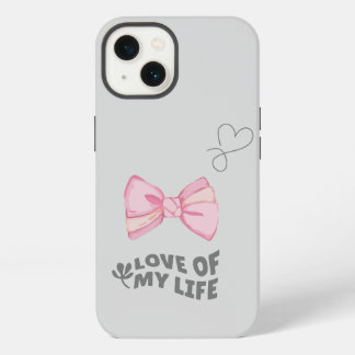 coquette with love iPhone 13 case