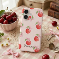 Coquette Year 2000 Style Cherry Pattern