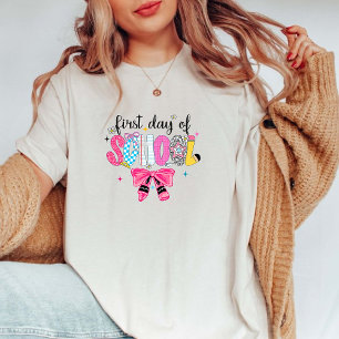 Coquettish first day of school T-shirt Tri-Blend Shirt