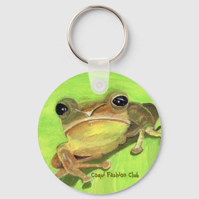 Coqui Keychain (Front)
