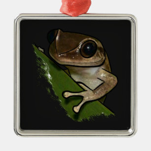 Coqui Puerto Rico Metal Tree Decoration