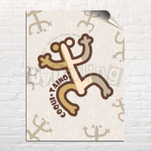 Coqui Taino Puerto Rico Wall Art Download Poster