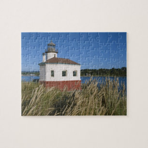 Coquille River lighthouse, Oregon, USA Jigsaw Puzzle