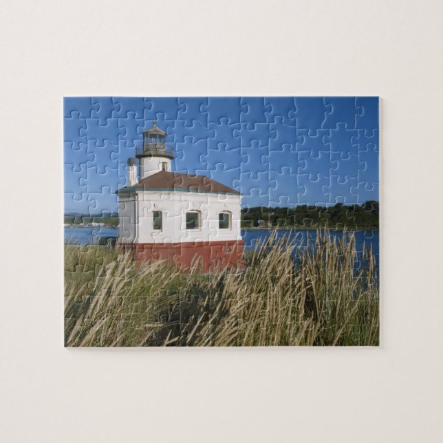 Coquille River lighthouse, Oregon, USA Jigsaw Puzzle (Horizontal)