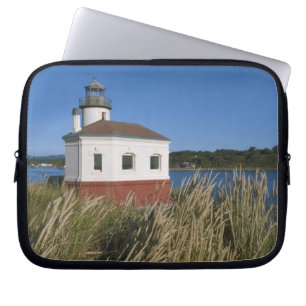 Coquille River lighthouse, Oregon, USA Laptop Sleeve