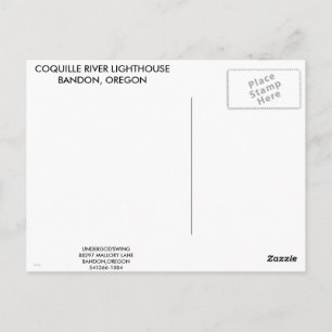 Coquille River Lighthouse Postcard