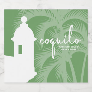 Coquito Food and Beverage Label Set