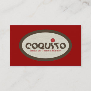 Coquito Promotion Business Card