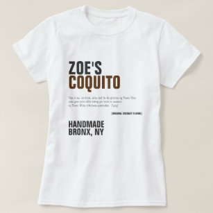 Coquito Rustic Modern Advertising T-Shirt
