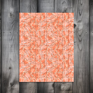 Coral Abstract Impossible Jigsaw Puzzle