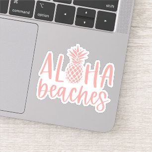 Coral   Aloha Beaches Tropical Summer Pineapple