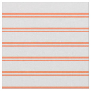 Coral and Lavender Lines Fabric