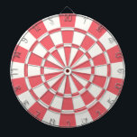 Coral And White<br><div class="desc">Coral And White Dart Board</div>
