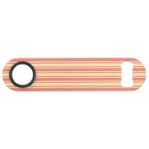 Coral and yellow candy stripes