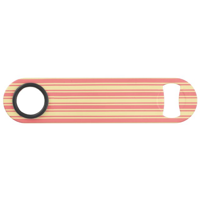 Coral and yellow candy stripes (Front (Horizontal))