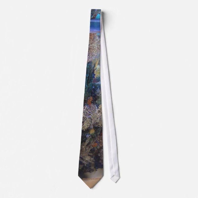 Coral aquarium tie (Front)