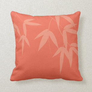 Coral Bamboos Cushion