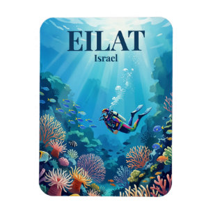 Coral Beach Nature Reserve, Eilat Israel Magnet