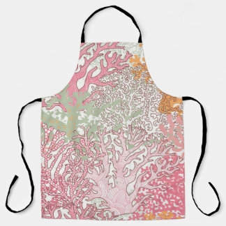 Coral Beauty: Underwater Pattern Wonderland. Apron