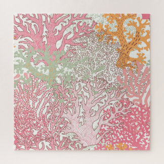 Coral Beauty: Underwater Pattern Wonderland. Jigsaw Puzzle