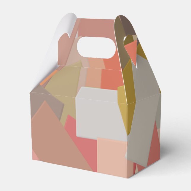 Coral Blocks favour box (Front Side)