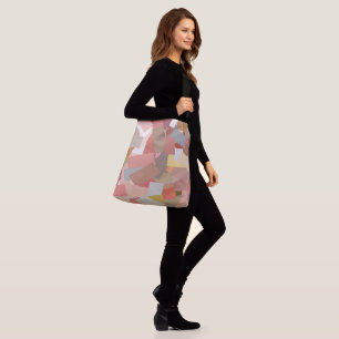 Coral Blocks tote bag