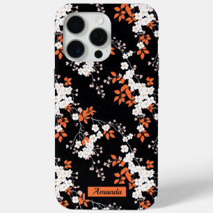 Coral Blossom Elegance Personalised Phone Case