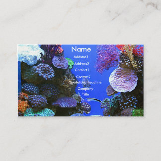 Coral Business Card
