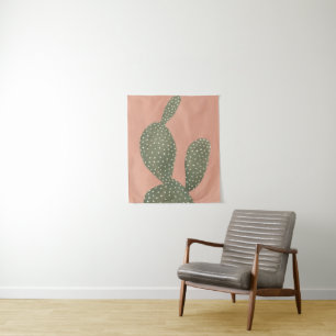 Coral Cacti Tapestry