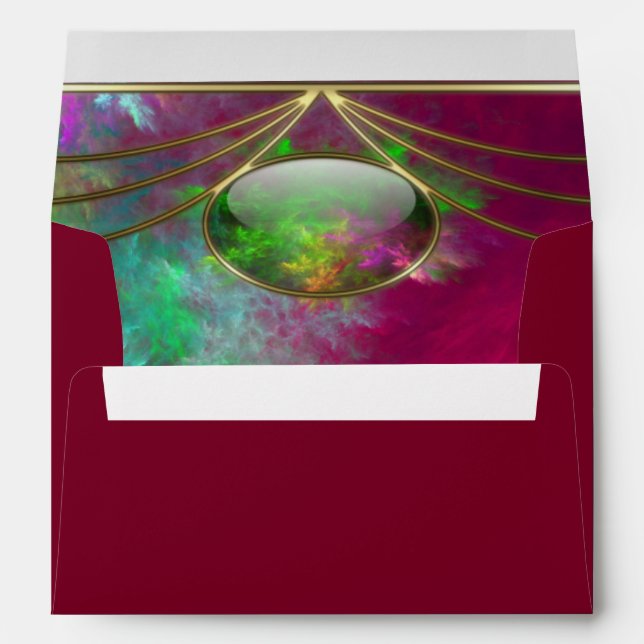 Coral Depths Envelope (Back (Bottom))