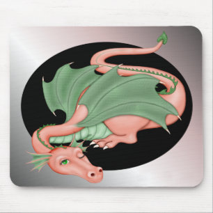 Coral Dragon Mouse Pad