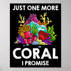 Coral Frag Reef Aquarium Fish Tank Aquarist Poster