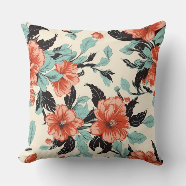 Coral Garden Cushion (Front)