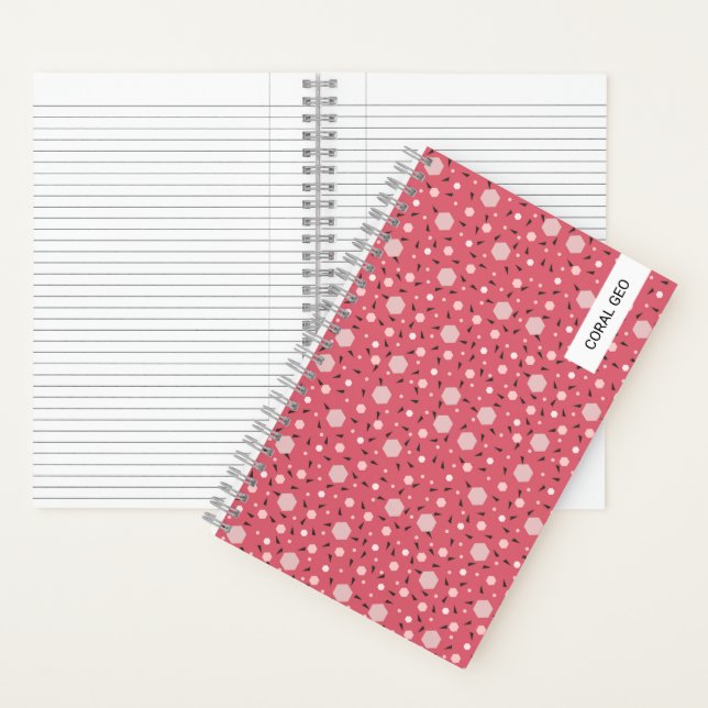 Coral Geo Edition Notebook (Inside)