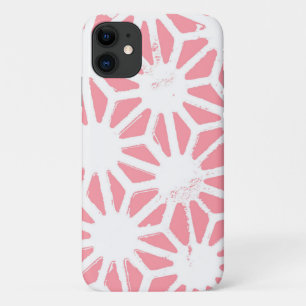 Coral geometric pattern Case-Mate iPhone case