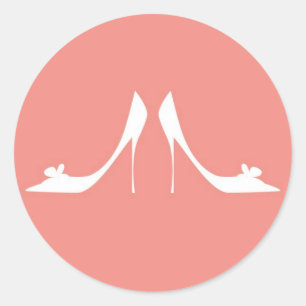 Coral Heels Sticker