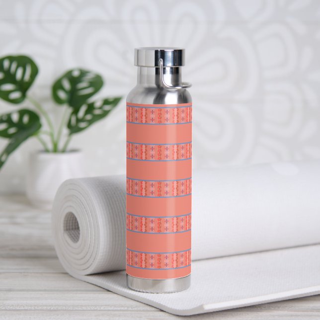 Coral Heritage Water Bottle (Yoga)