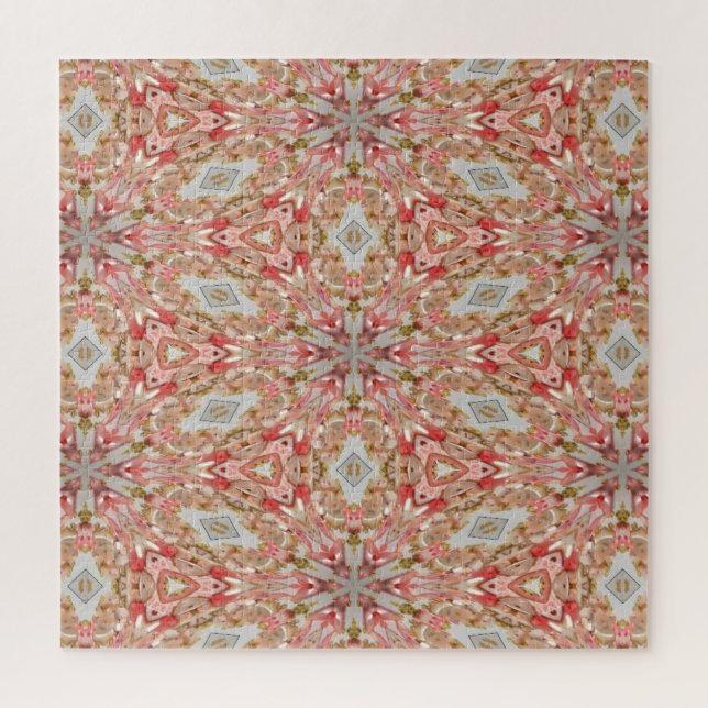 Coral Kaleidoscope Jigsaw Puzzle (Vertical)
