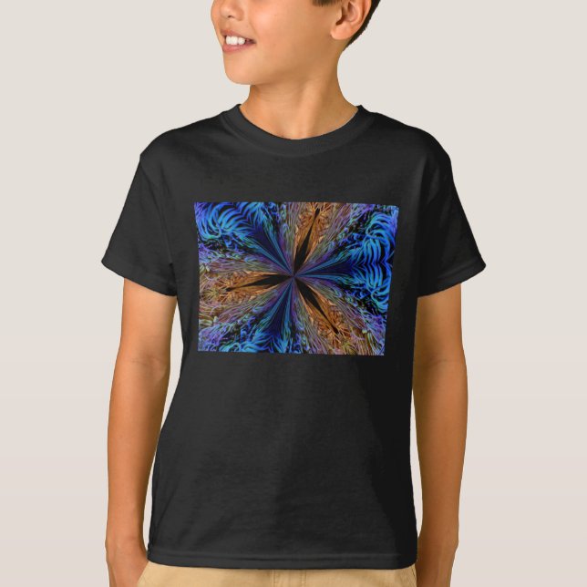 Coral Kaleidoscope T-Shirt (Front)