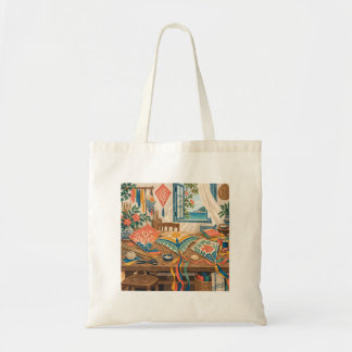 Coral Kite Maker Workshop Canvas Tote Bag