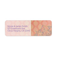 Coral Lavender Gold Moroccan Glam Indian Wedding