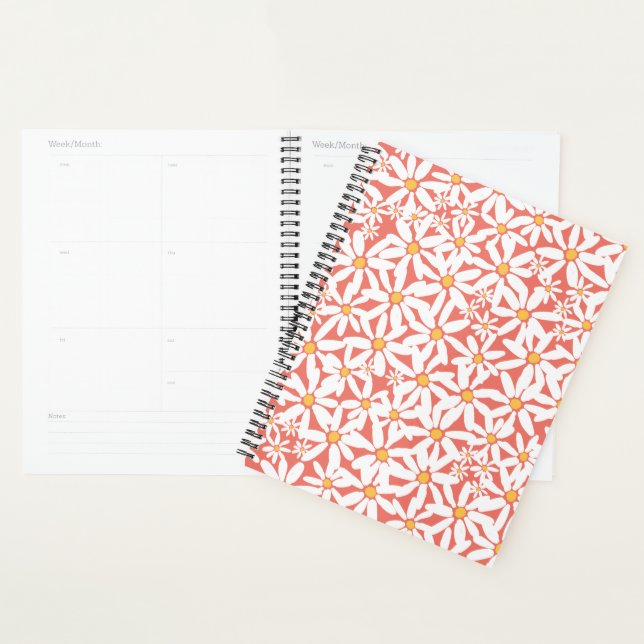 Coral Make My Daisy Planner (Display)