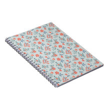 Coral Meadow Floral Pattern