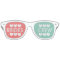 Coral mint brides crew bachelorette party shades