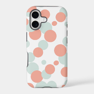 Coral & Mint Bubbles iPhone 5s Case