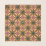 Coral Name Geometric Mediterranean Inspired Tile Scarf<br><div class="desc">Step up your fashion game with this beautiful coral-toned scarf featuring a stylish geometric pattern inspired by Mediterranean tile designs. This eye-catching accessory is perfect for adding a pop of colour to any outfit, whether you're dressing up for a night out or adding a touch of flair to your everyday...</div>