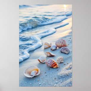 Coral Ocean Sea Nature Blue Turquoise Water Beach Poster